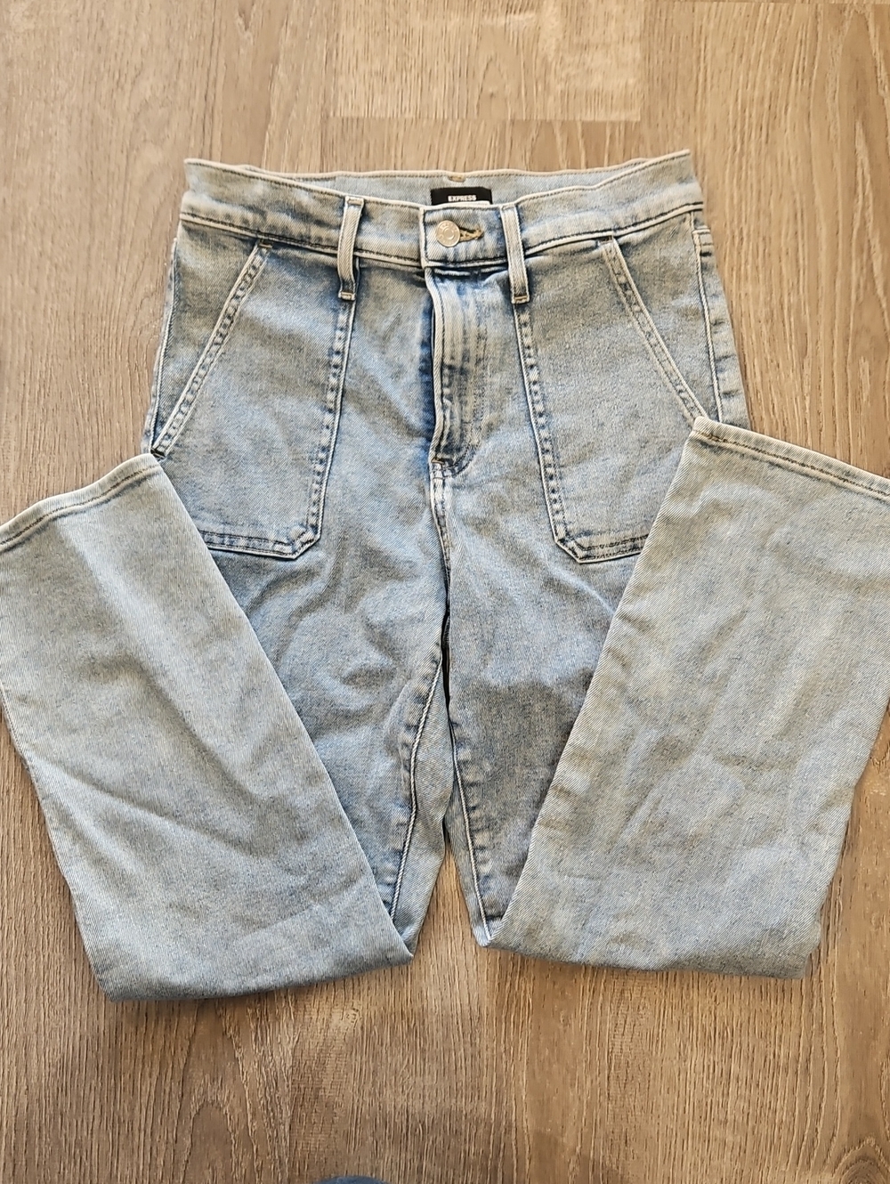 Express Light Blue Denim Jeans